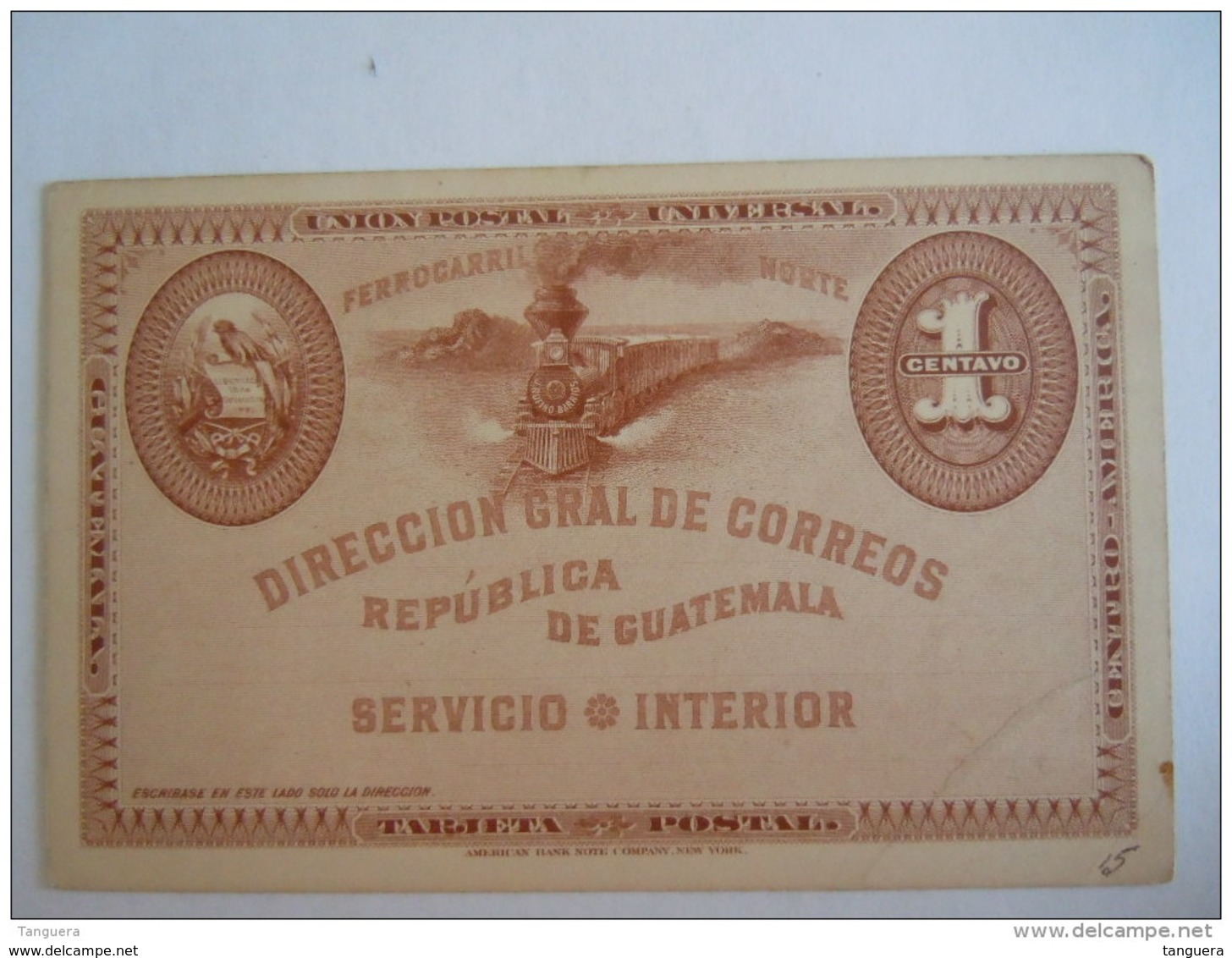 Guatemala Entier Postal Stationary Carte Postale - Guatemala
