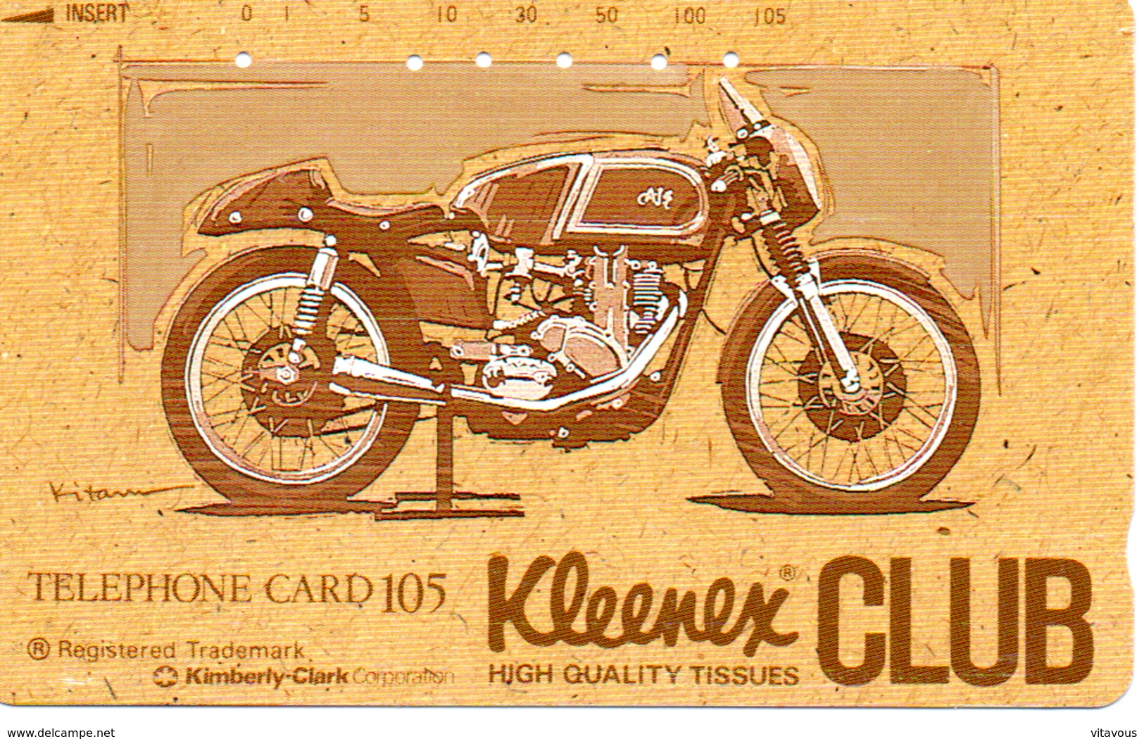 Télécarte Japon Moto Motor Sports - Sport  Phonecard (G 435) - Motorräder