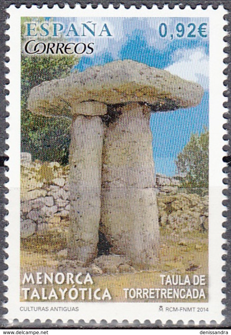 España 2014 Menorca Talayótica Neuf ** - Neufs