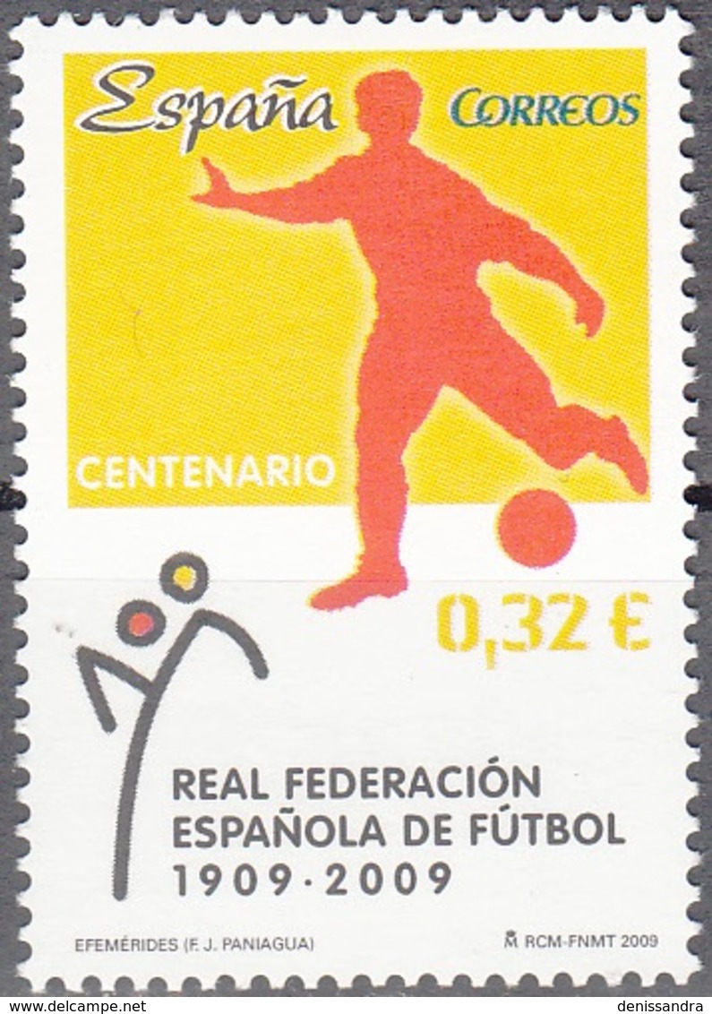 España 2009 Michel 4454 Neuf ** Cote (2010) 0.70 Euro 100 Ans Société Espagnole De Football - Neufs