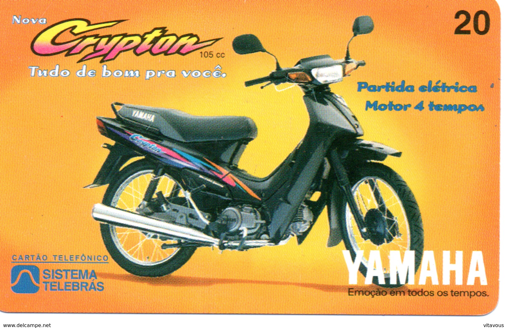 Yamaha Télécarte Moto Motor Sports - Sport  Phonecard (G 442) - Japan