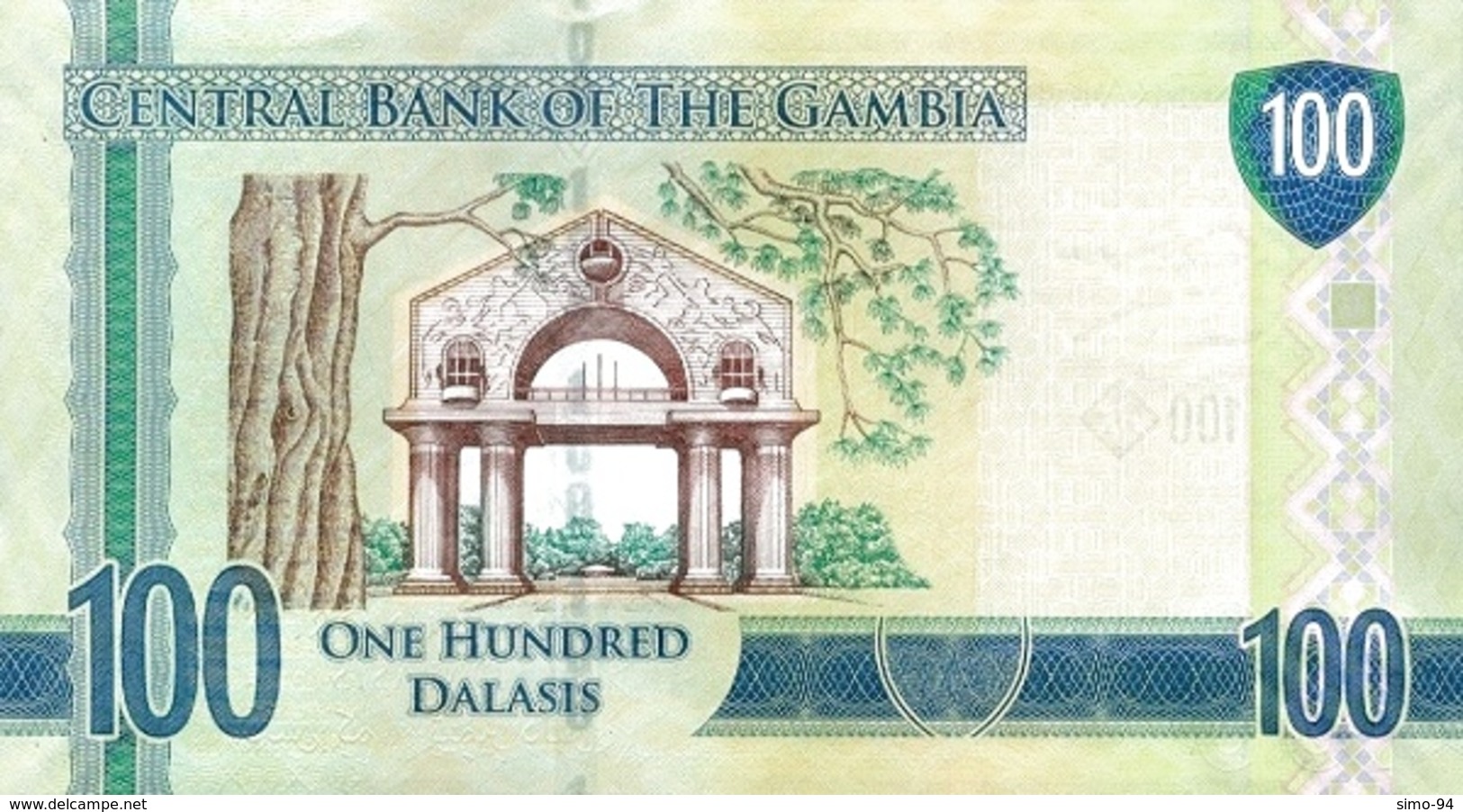 Gambia P.35 100 Dalasis 2015   Unc - Gambia