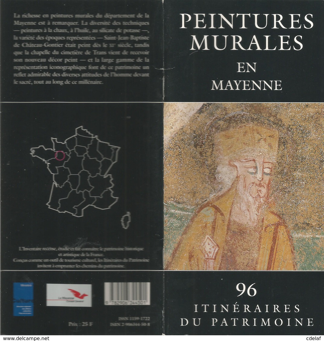 Plaquette   Peintures Murales En Mayenne  Très Illustrée Textes  Christian Davy  Photos Patrice Giraud  1995   Envoi1,50 - Otros & Sin Clasificación