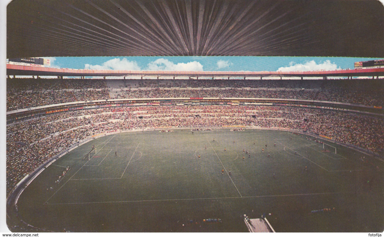 RPPC ESTADIO JALISCO STADIUM GUADALAJARA MEXICO 1970 - Fútbol