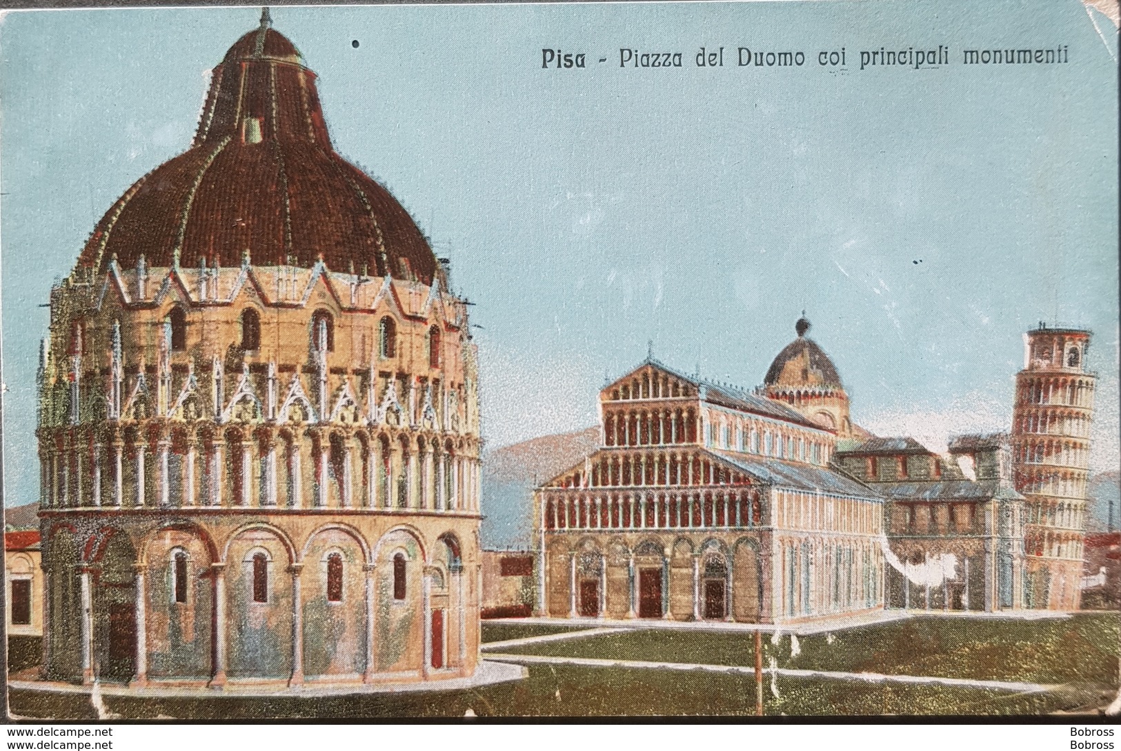 Italy , Pisa , Piazza Del Duomo Coi Principali Monumenti , Unused - Pisa