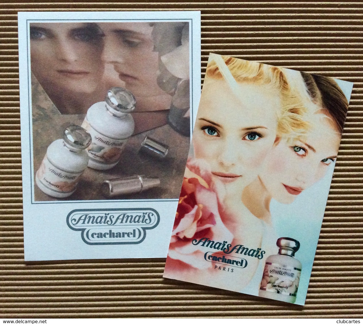 CC Carte 'CACHAREL' 'LOT DE CARTES ‘ANAIS ANAIS’ Perfume Card 1 EX.! - Modernes (à Partir De 1961)