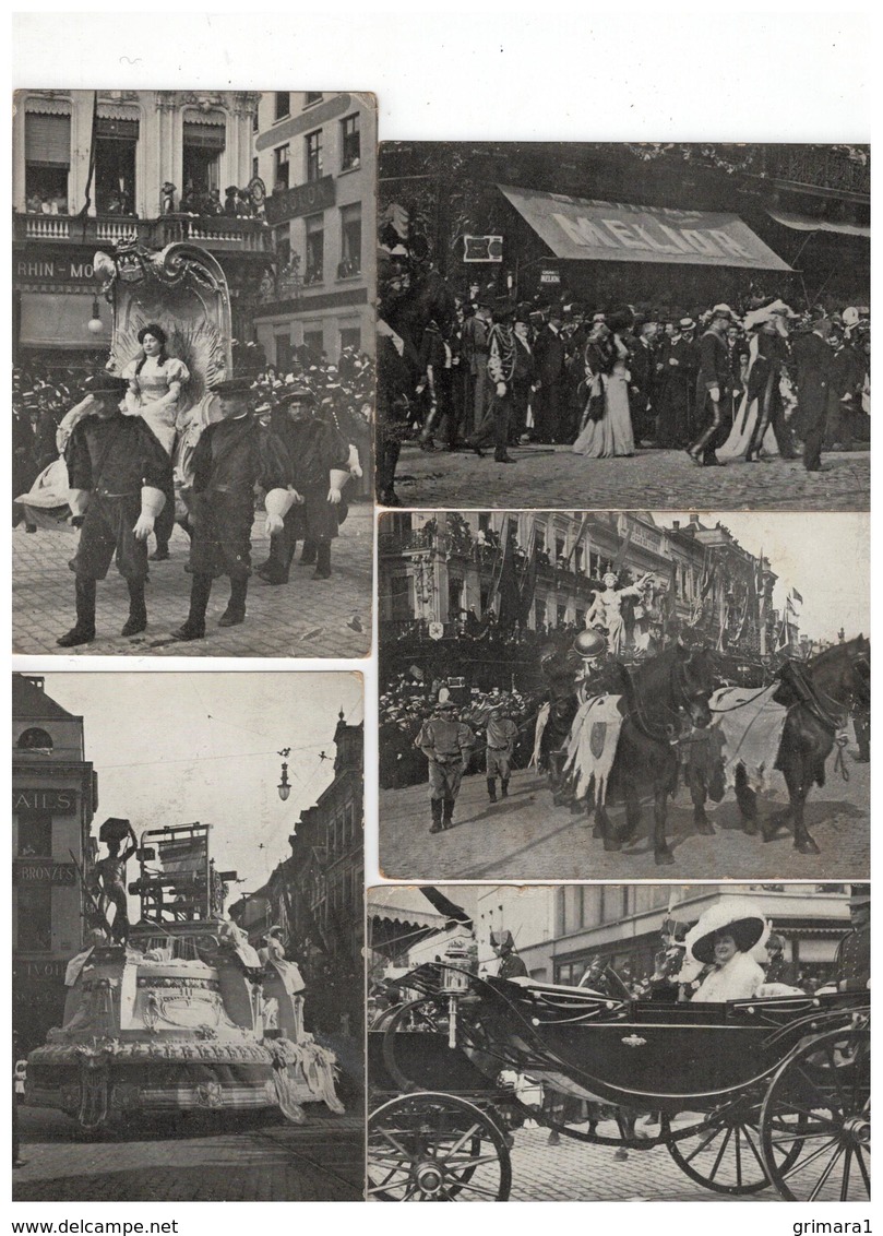Antwerpen - Anvers : Cortège Colonial,6 Juin 1909 (12 Kaarten) - 5 - 99 Cartes