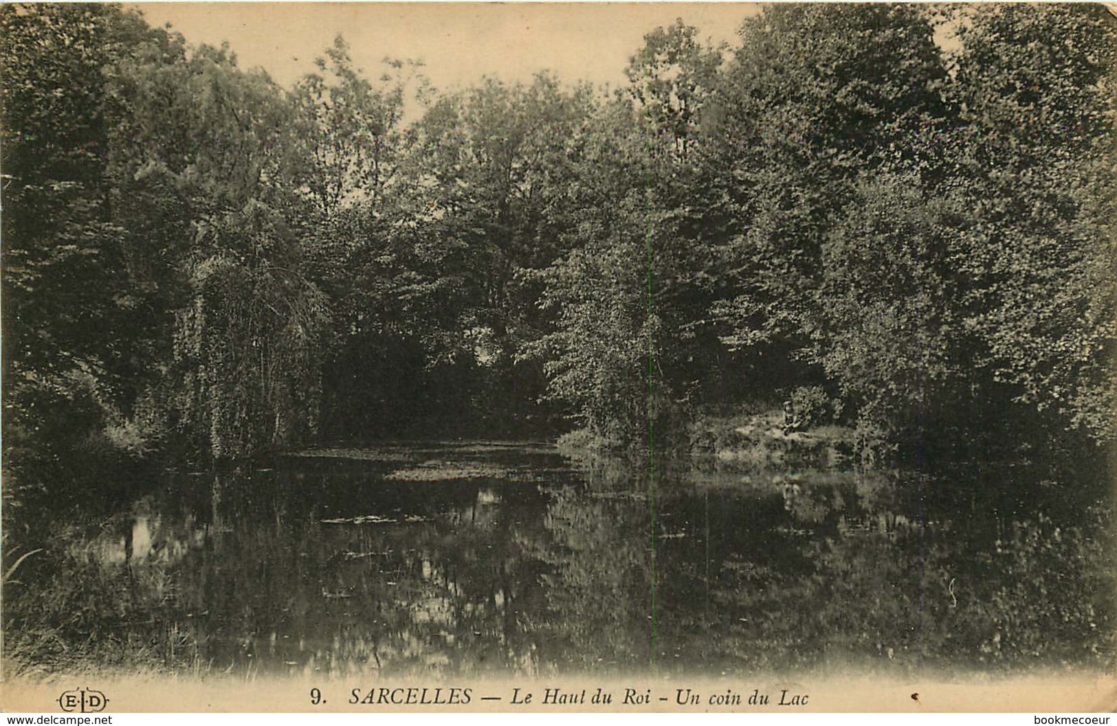 95 SARCELLES  Le Haut Du Roi , Un Coin Du Lac. écrite. - Sarcelles
