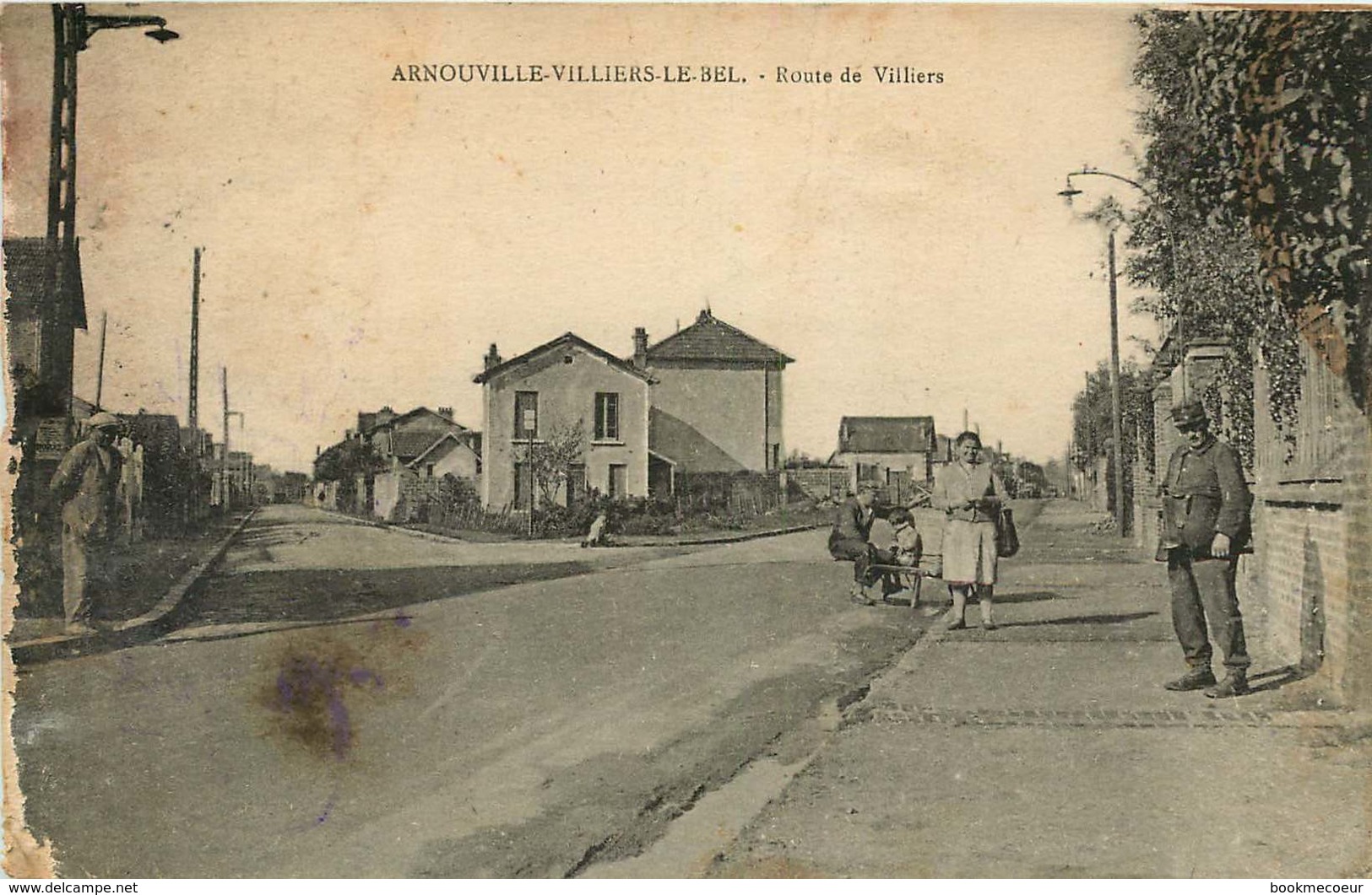 95 ARNOUVILLE _VILLIERS LE BEL  Route De Villiers  Voyagée - Arnouville Les Gonesses