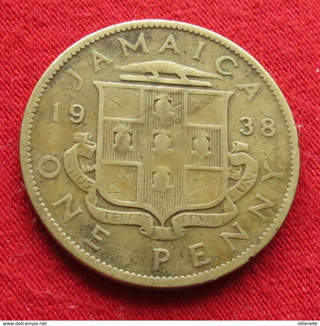 Jamaica 1 Penny 1938  Jamaique Jamaika Wºº - Jamaica