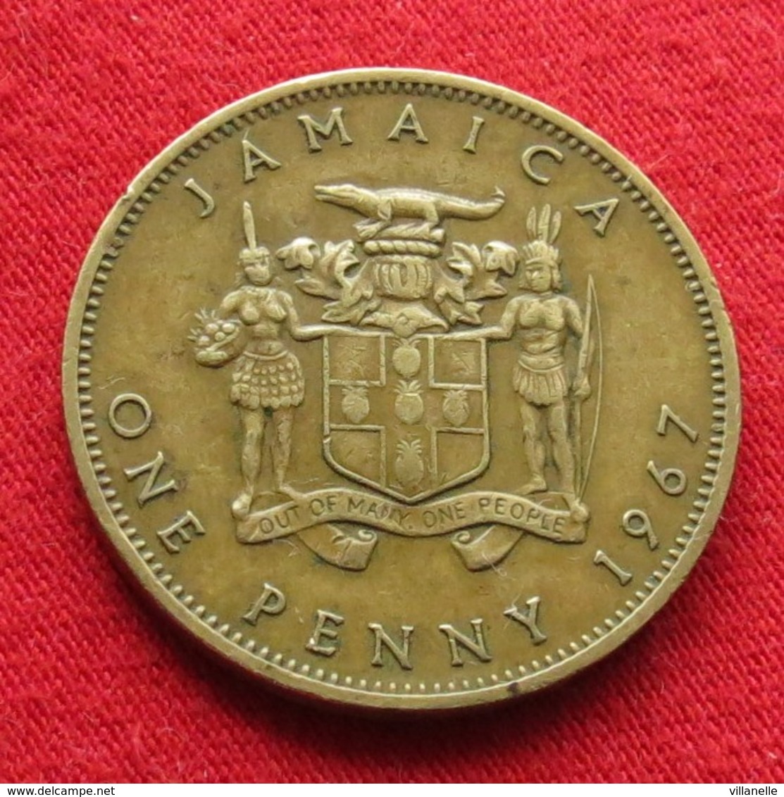 Jamaica 1 Penny 1967  Jamaique Jamaika Wºº - Jamaique