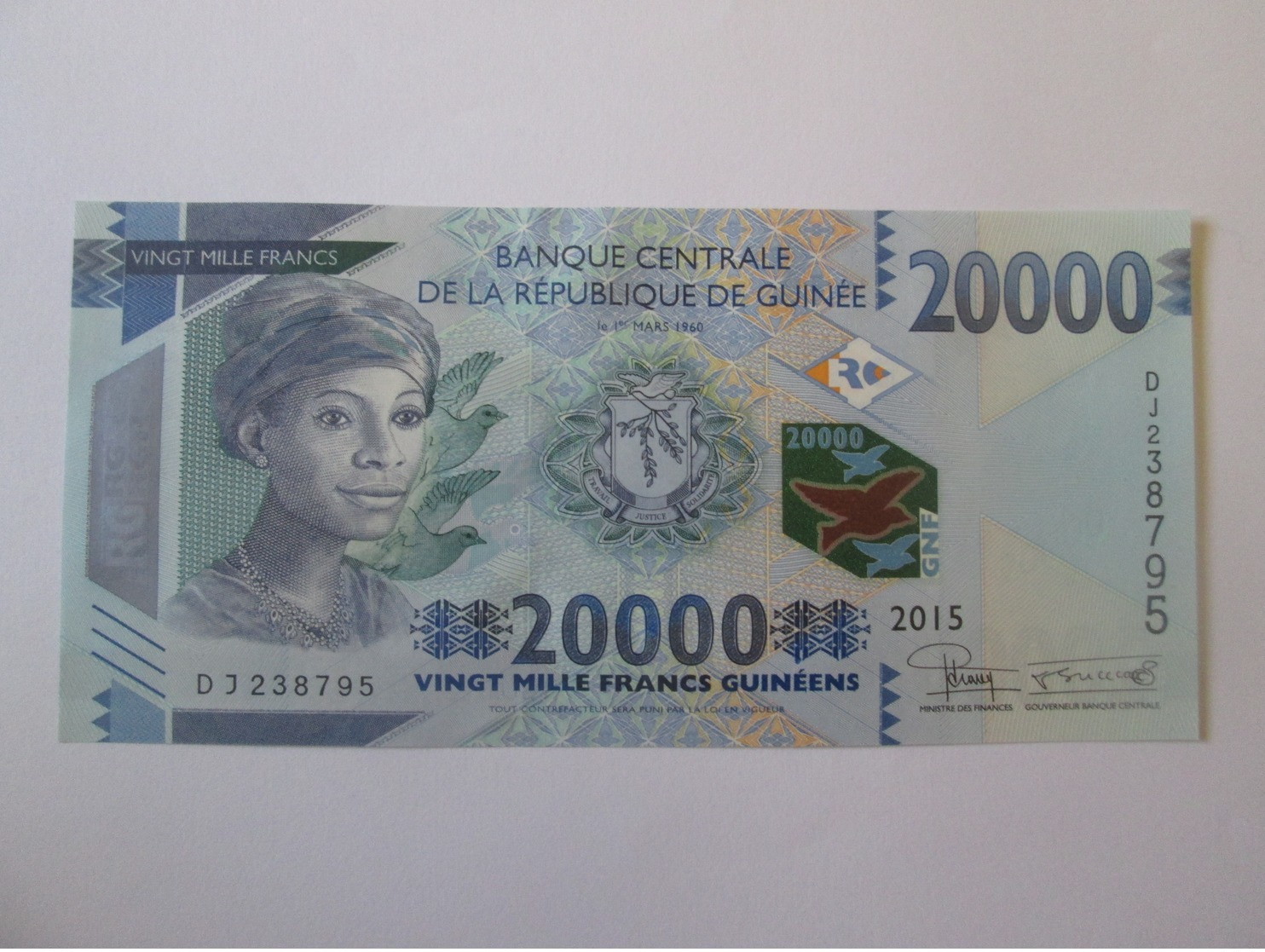 Guinea/Guinee 20000 Francs UNC Banknote - Guinée