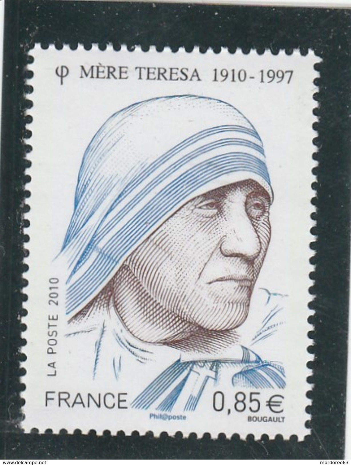 FRANCE 2010 NEUF MERE THERESA YT 4455 - - Unused Stamps