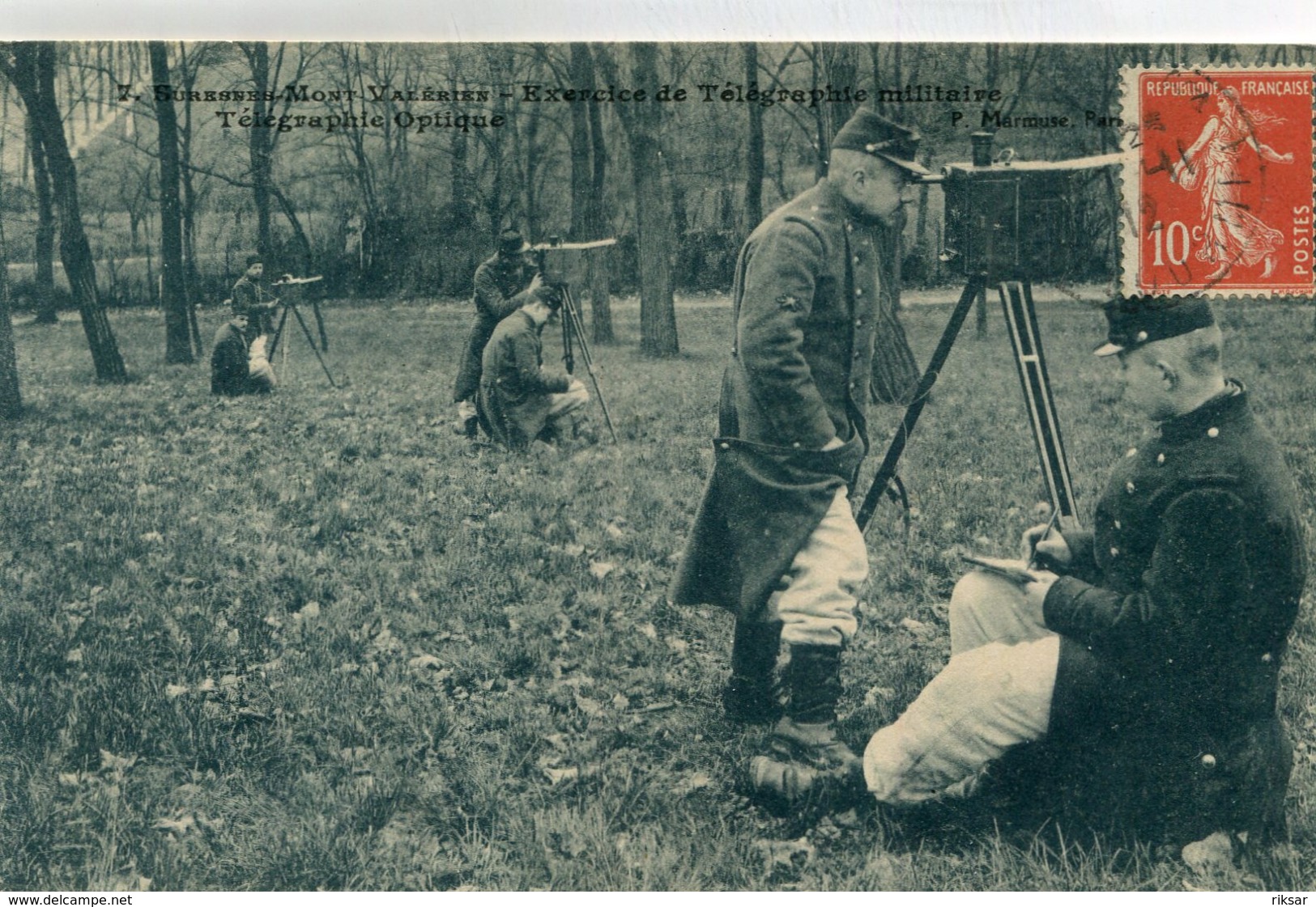 SURESNES(TELEGRAPHIE MILITAIRE) - Suresnes