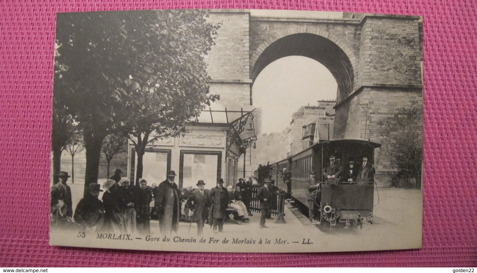 MORLAIX. Gare Du Chemin De Fer De Morlaix à La Mer. - Morlaix