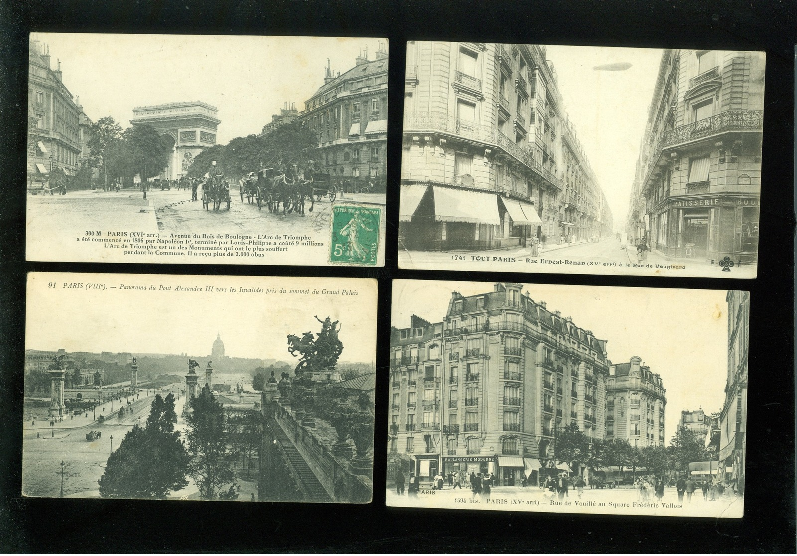 Beau lot de 60 cartes postales de France ( 75 )  Paris       Mooi lot van 60 postkaarten van Frankrijk Parijs - 60 scans