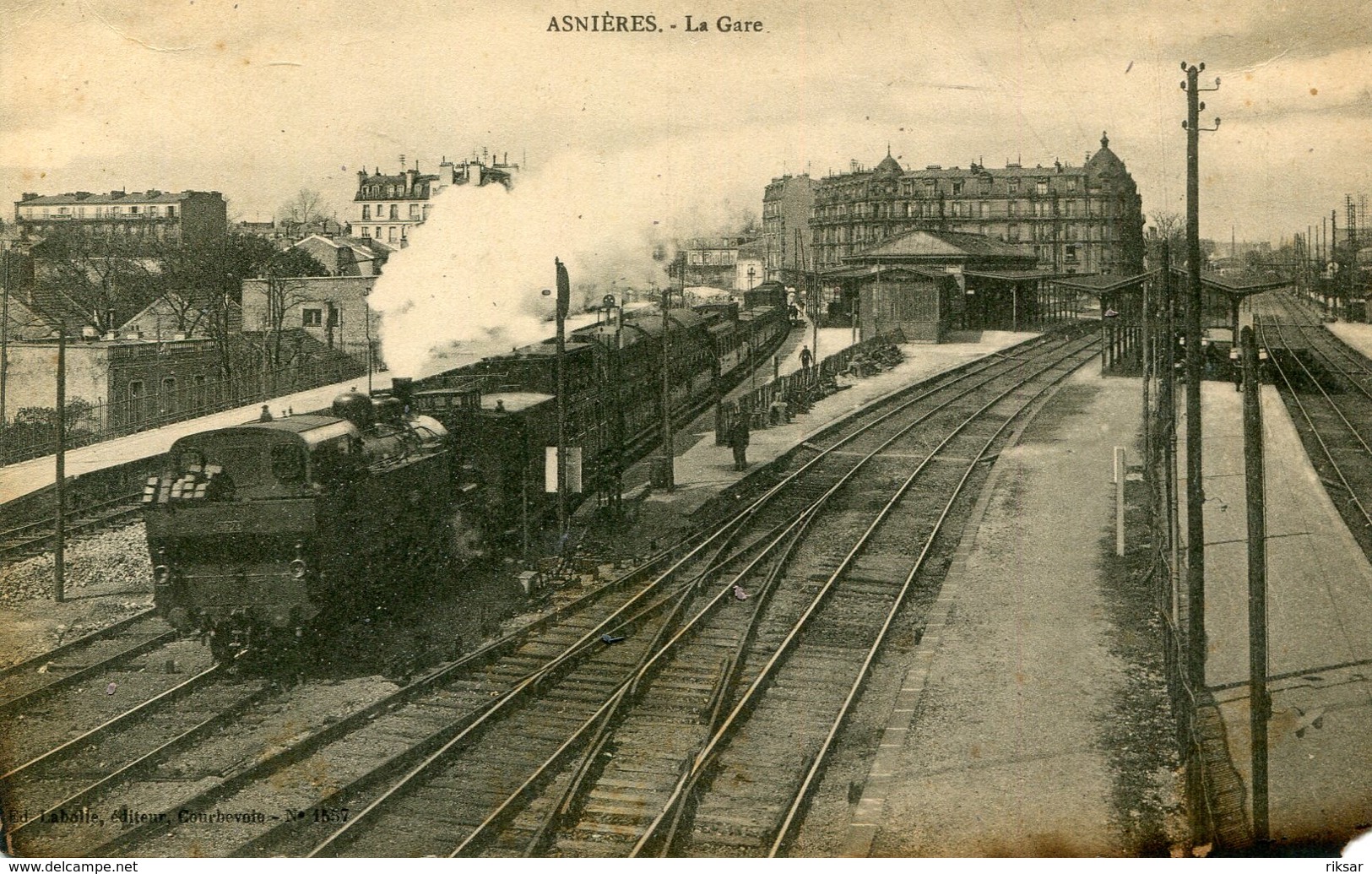 ASNIERES(GARE) TRAIN - Asnieres Sur Seine