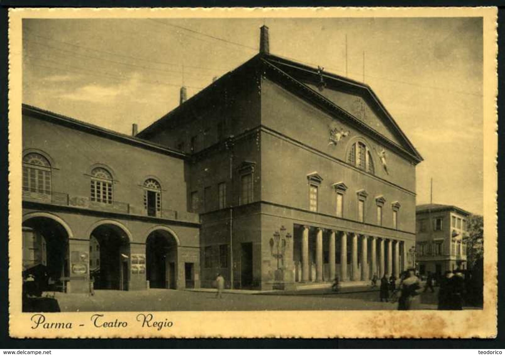 Parma - Teatro Regio - Non Viaggiata 1940 Circa - Rif. Fg182 - Parma