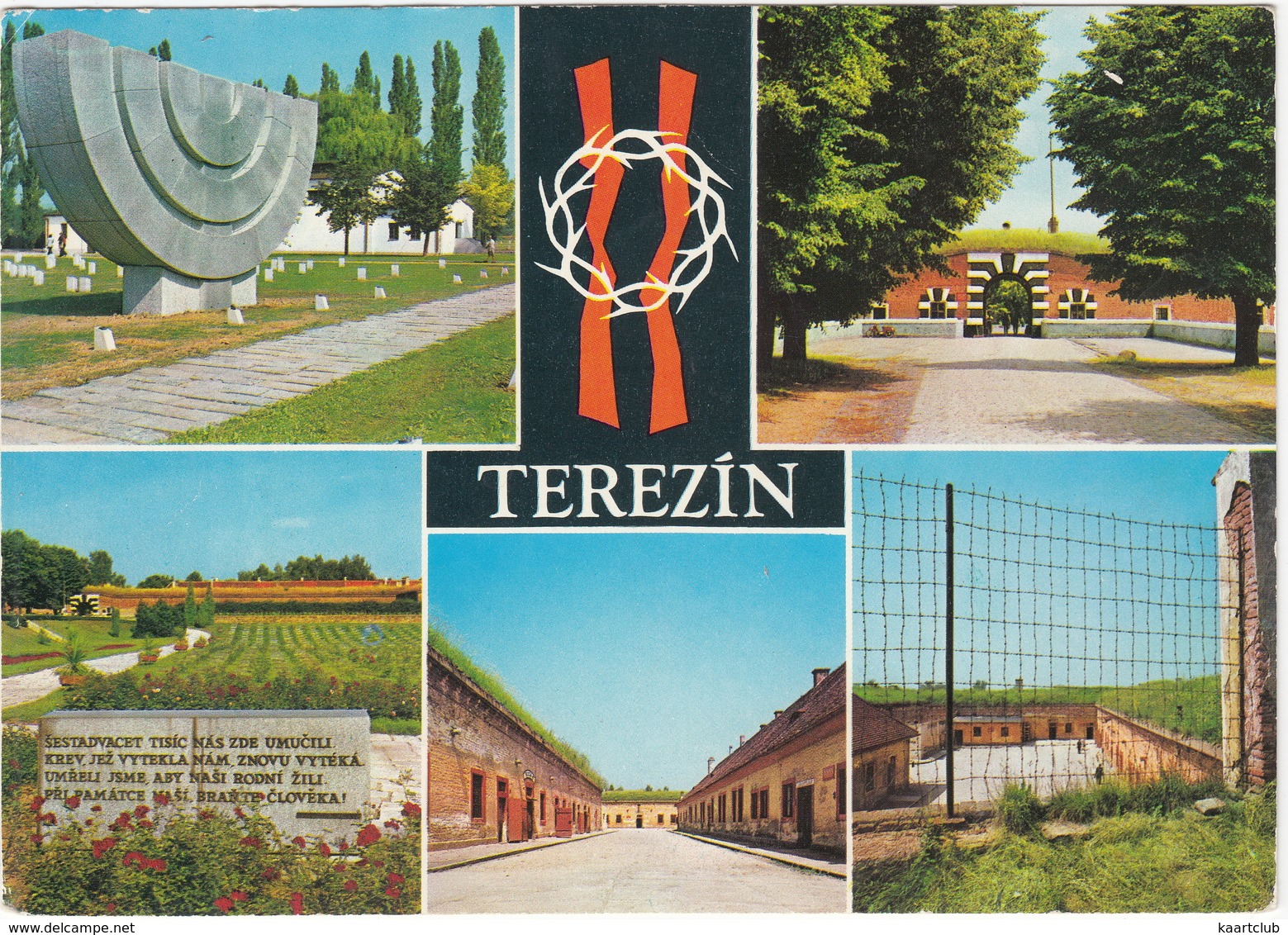 Theresienstadt - Památnik Terezin: Memorial / Mahnmal Terezin / Le Monument De Terezin - Tsjechië