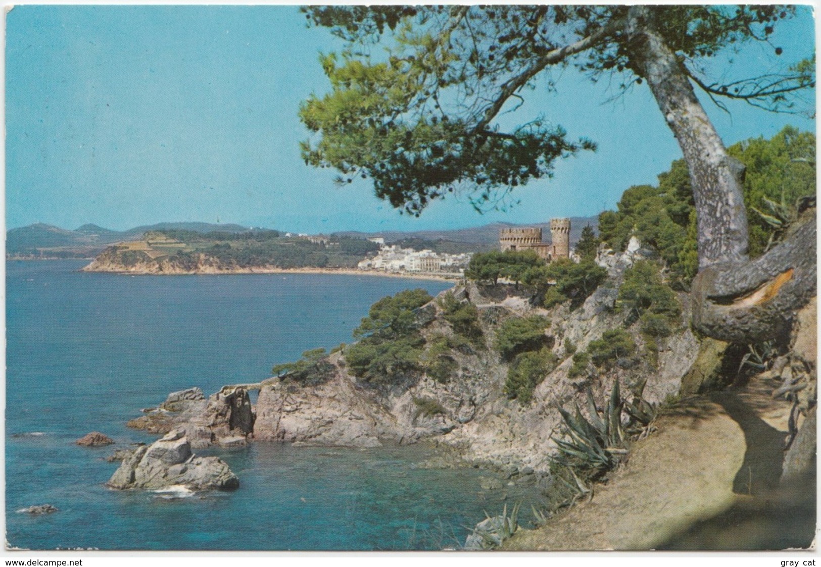 LLORET DE MAR, Costa Brava, Vista Parcial Desde Cala Frares"vue Par, 1966 Used Postcard [22075] - Gerona