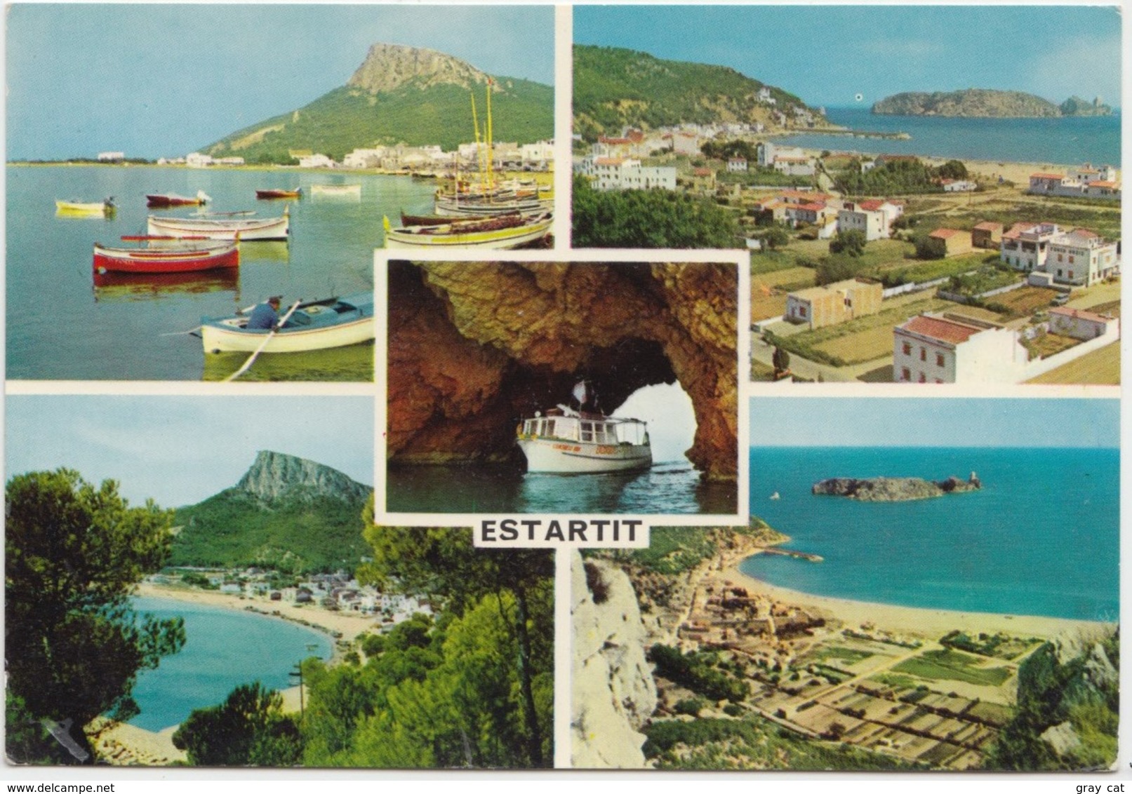 ESTARTIT, Costa Brava, Spain, Used Postcard [22076] - Gerona