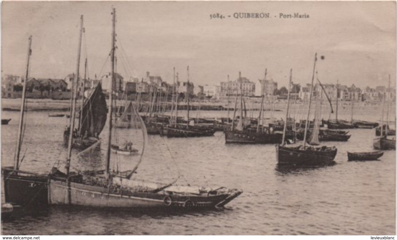 Marine/Pêche/ QUIBERON/ Port Maria/ Laurent Nel / Rennes :/ Vers 1927     MAR62 - Pêche