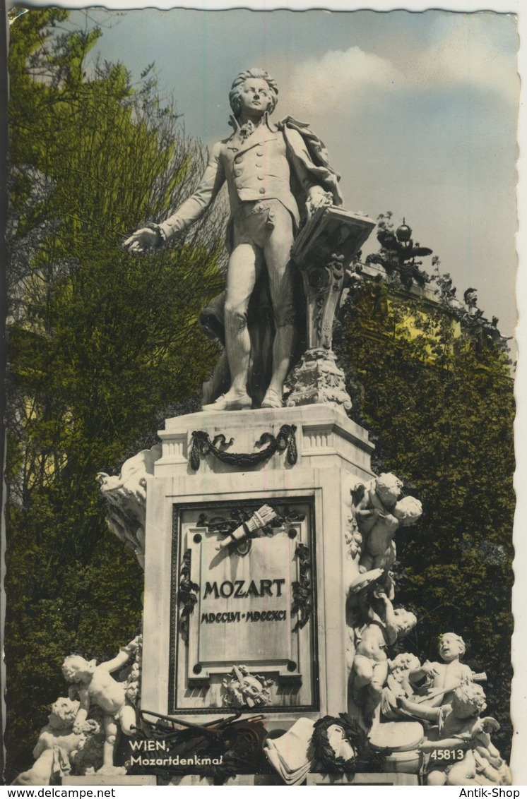 Wien V. 1964  Mozart-Denkmal  (2416) - Ringstrasse