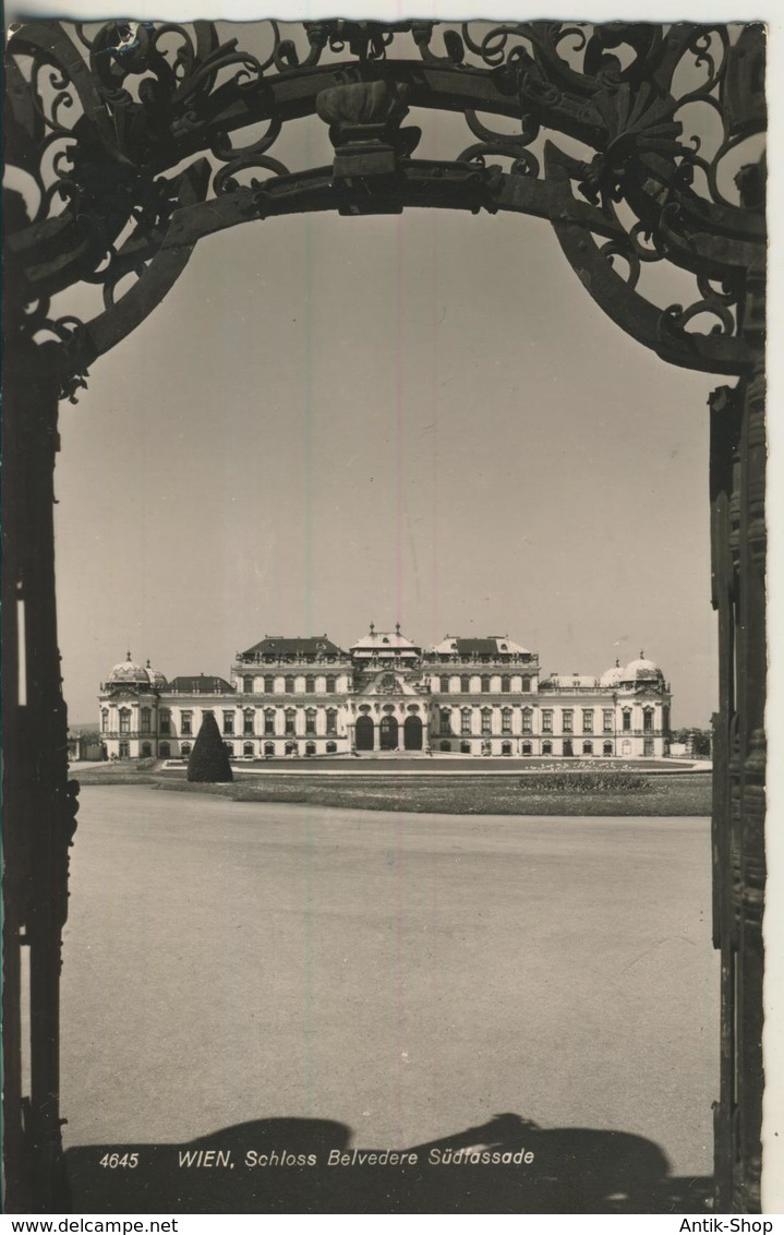 Wien V. 1958  Schloss Belvedere  (2420) - Belvedere