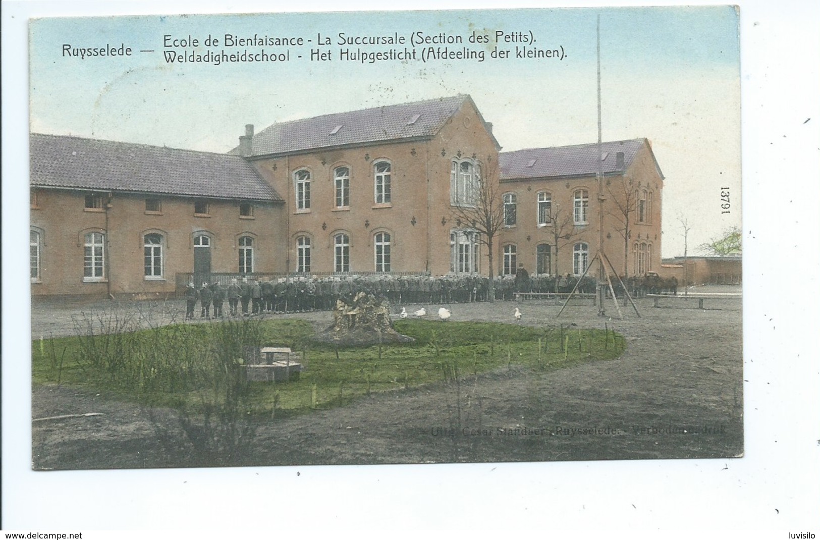 Ruysselede - Ruiselede Weldadigheidschool Ecole De Bienfaisance Succursalle Section Des Petits - Ruiselede