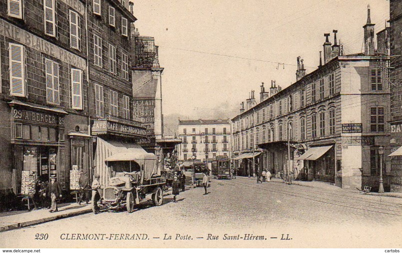 63 CLERMONT-FERRAND La Poste  Rue Saint-Hérem - Clermont Ferrand