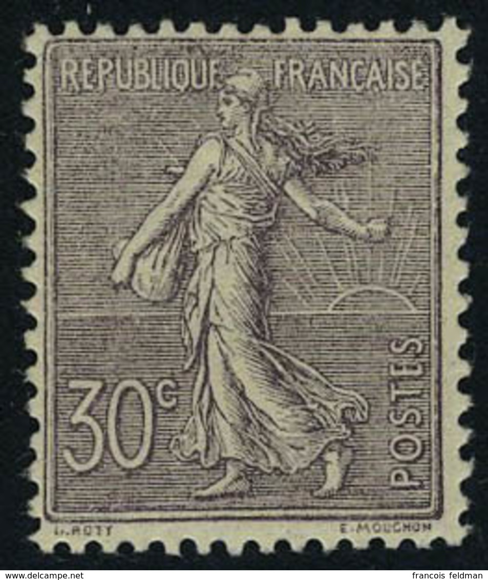 Neuf Sans Charnière N° 133, 30c Semeuse Très Bon Centrage T.B. - Other & Unclassified