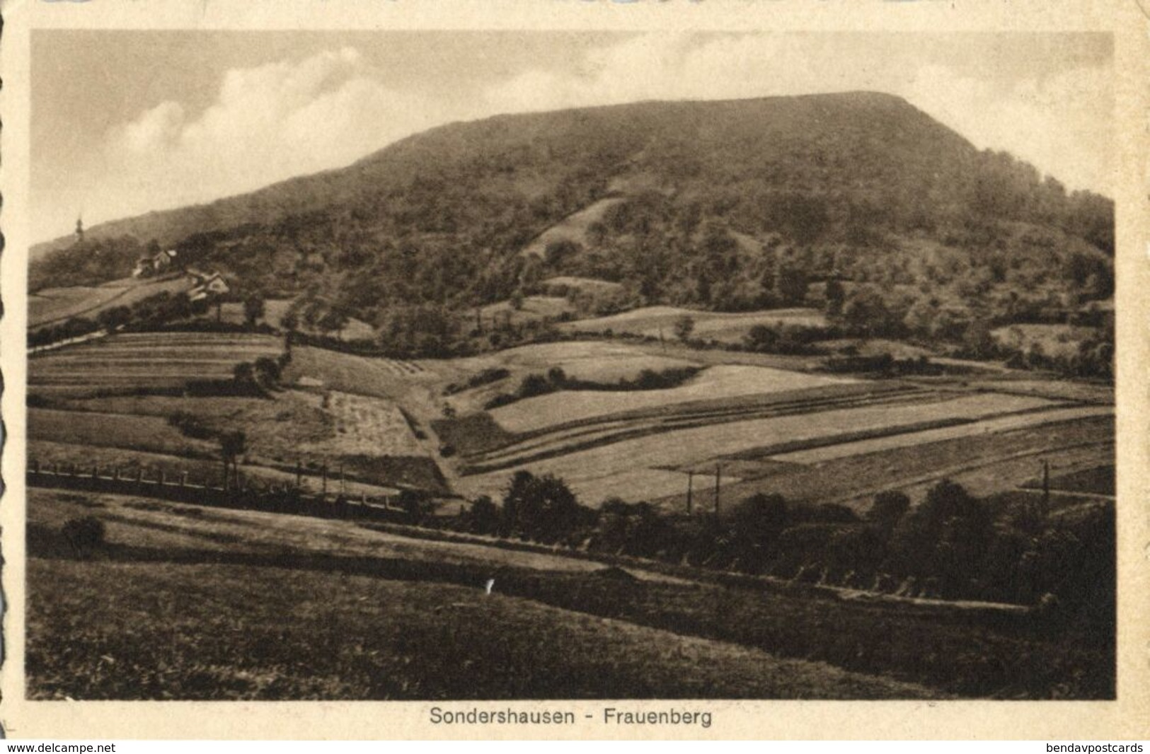 SONDERSHAUSEN, Frauenberg (1930s) AK - Sondershausen