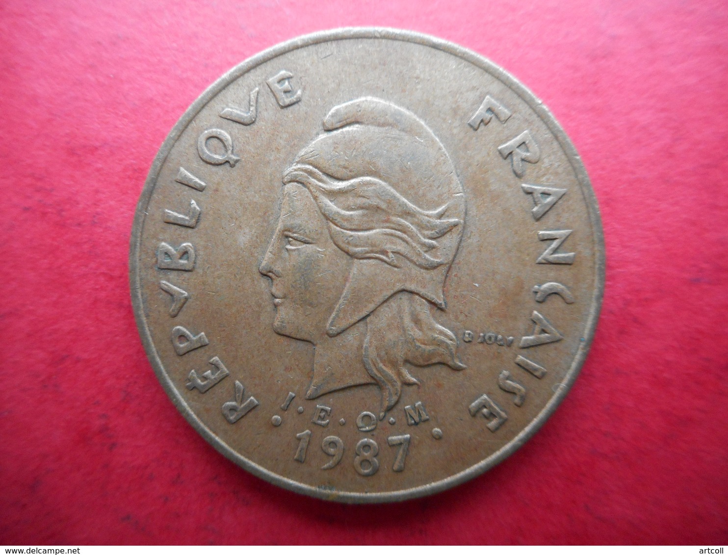 New Caledonia 100 Francs 1987 - Nuova Caledonia