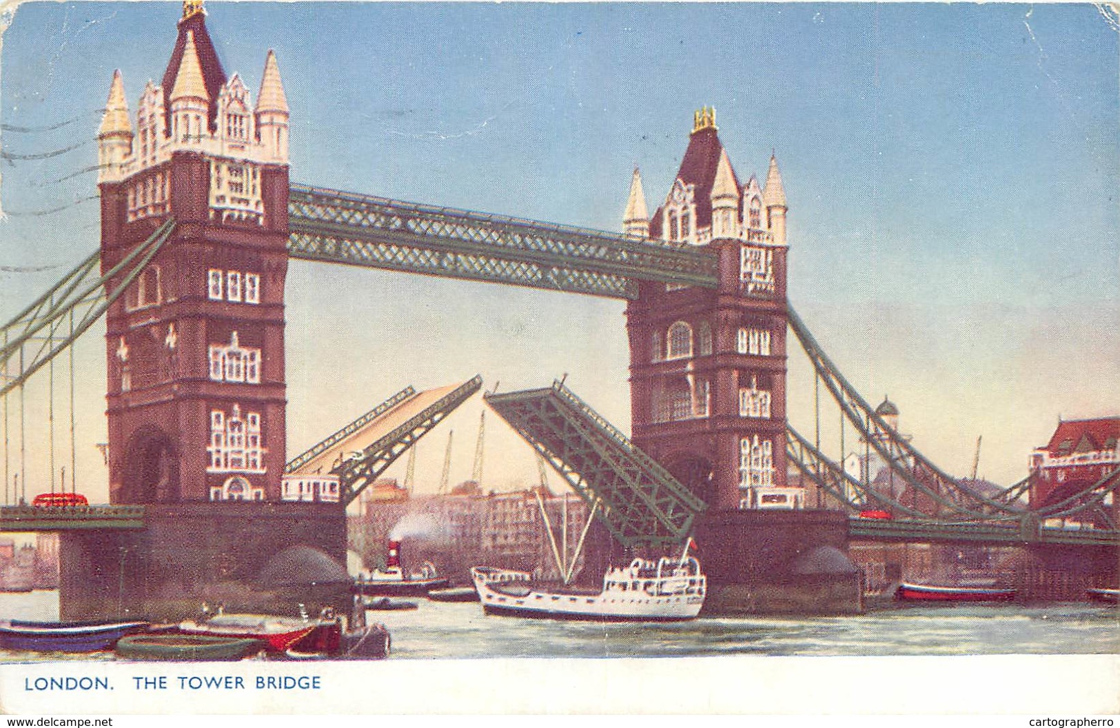 D1443 London Tower Bridge - Andere & Zonder Classificatie