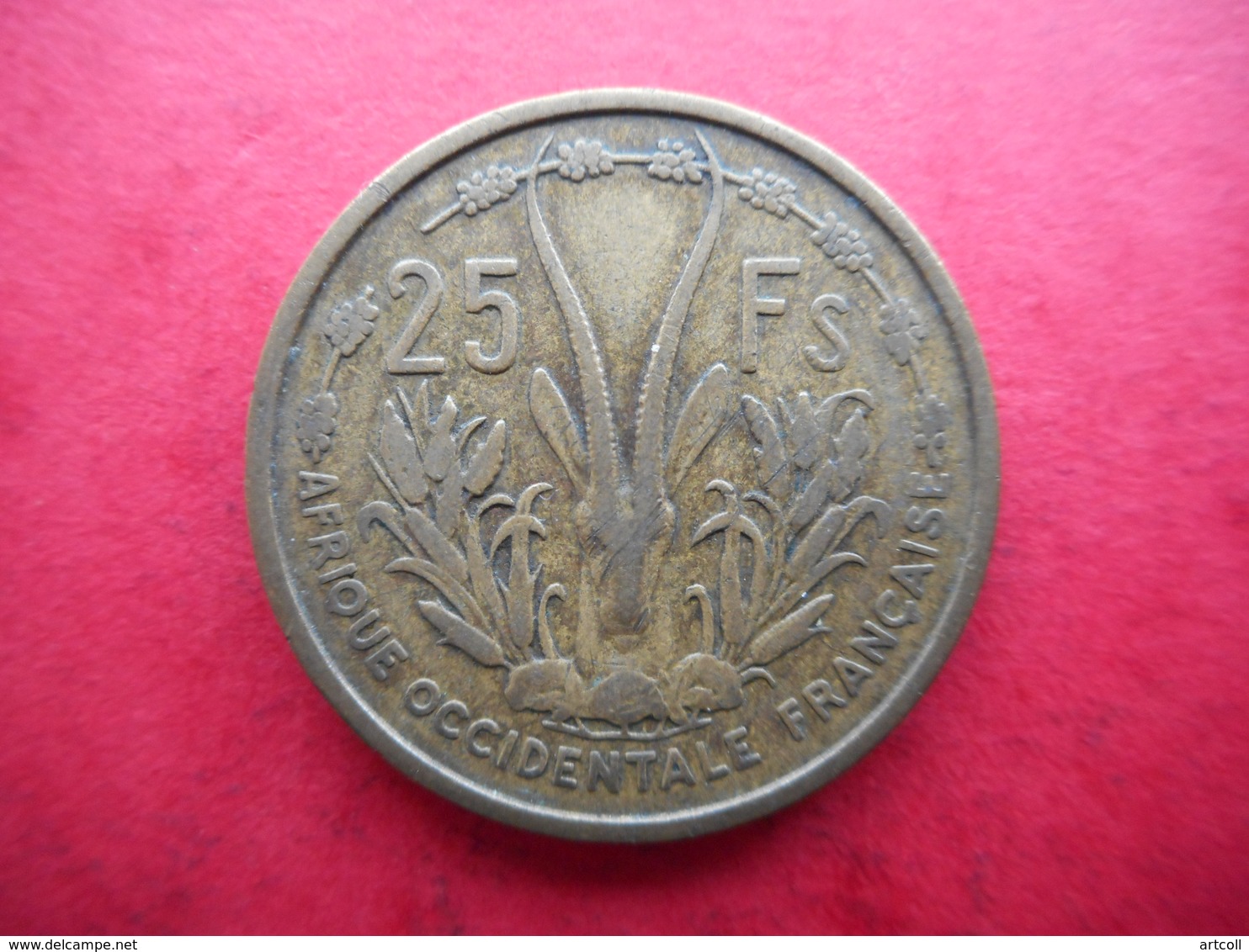 French West Africa 25 Francs 1956 - Andere - Afrika