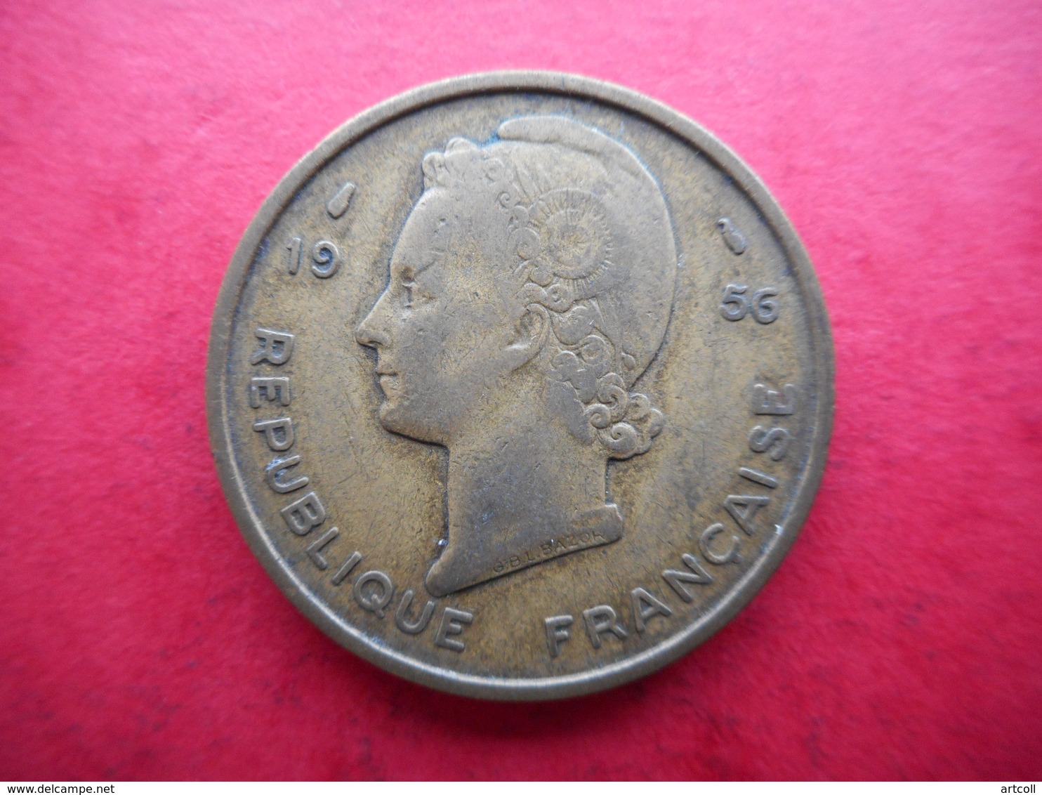 French West Africa 25 Francs 1956 - Autres – Afrique