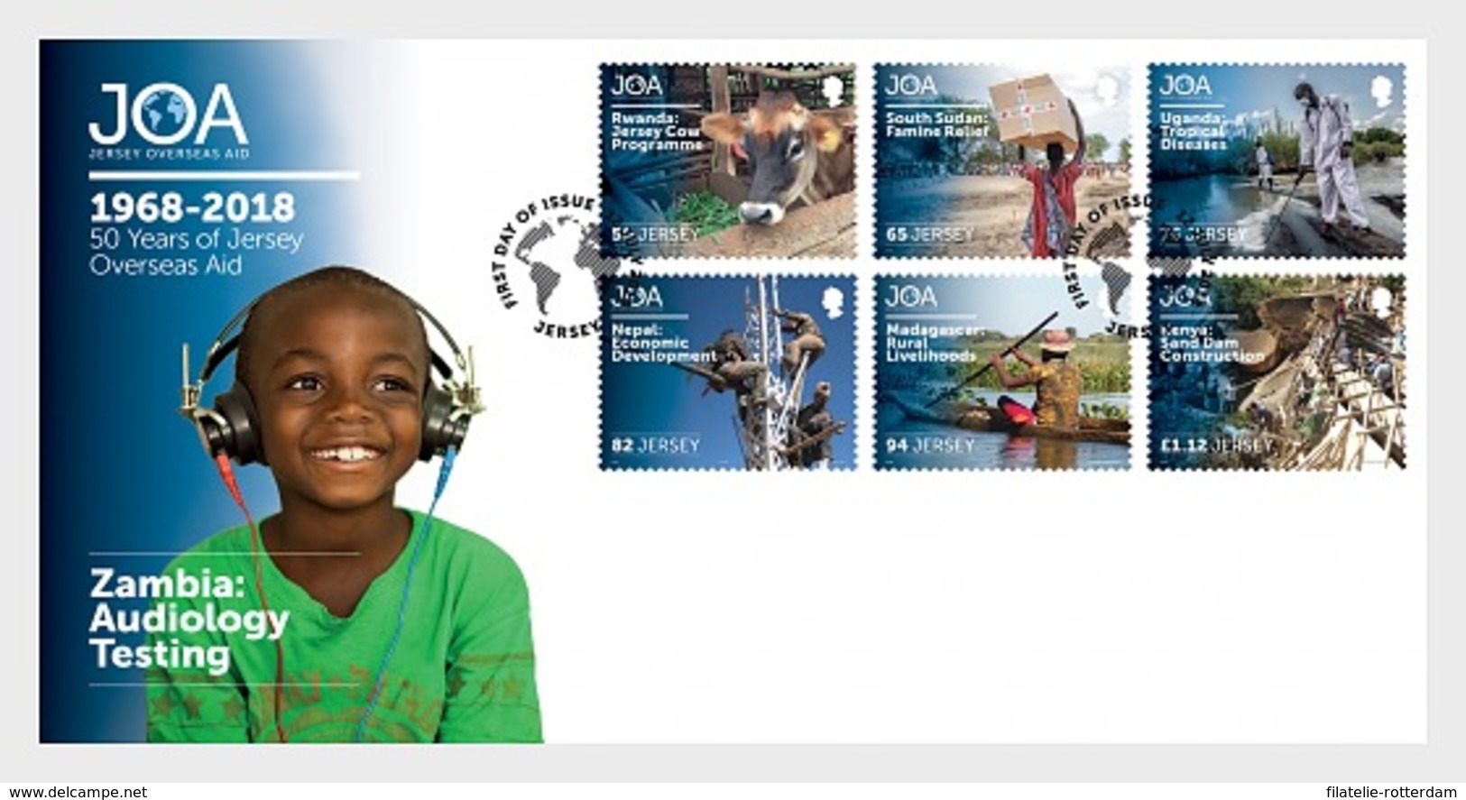 Jersey - Postfris / MNH - FDC 50 Jaar Buitenlandse Hulp 2018 - Jersey