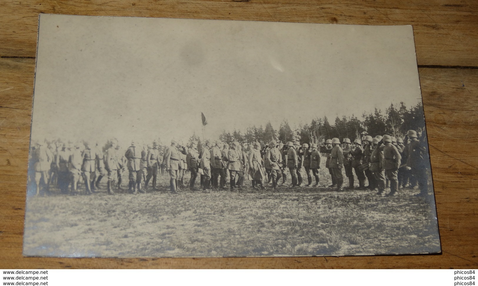 LETTONIE : Carte Photo Armée Allemande A RIGA ...... ... KK .....DIV-1920 - Lettonie