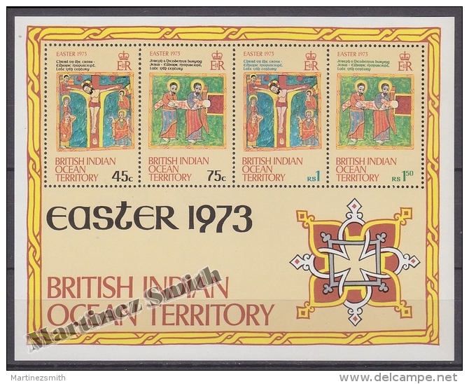 British Indian Ocean 1973 Yvert BF 1, Easter - MNH - British Indian Ocean Territory (BIOT)