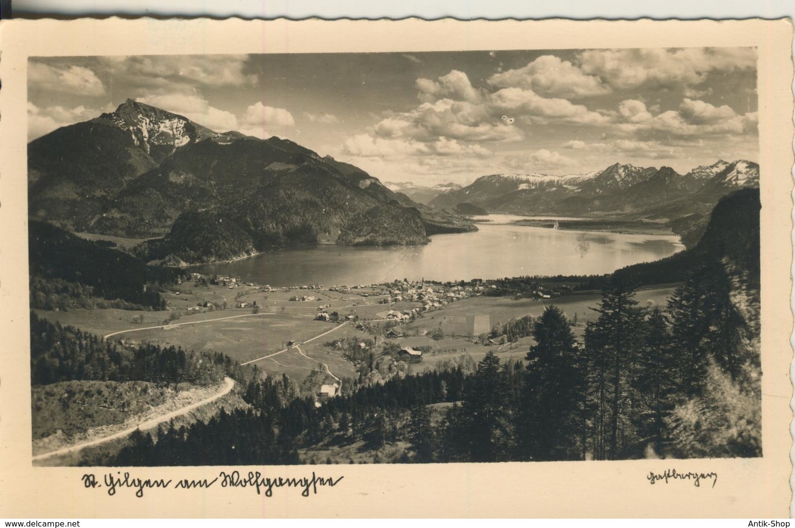 St. Gilgen V. 1939  Dorfansicht  & See  (2451) - St. Gilgen