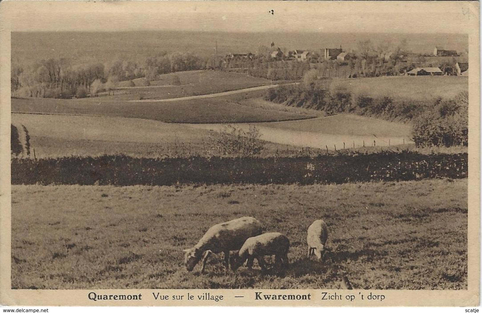 Quaremont    Vue Sur Le Village - Kluisbergen