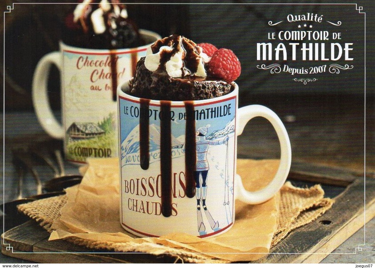 Recette : Mug Cake De Mathilde. Moëlleux Au Chocolat. Le Comptoir De Mathilde- TBE - Recettes (cuisine)