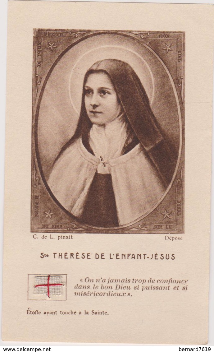 Image Religieuse  Sainte Therese De L'enfant Jesus - Devotion Images