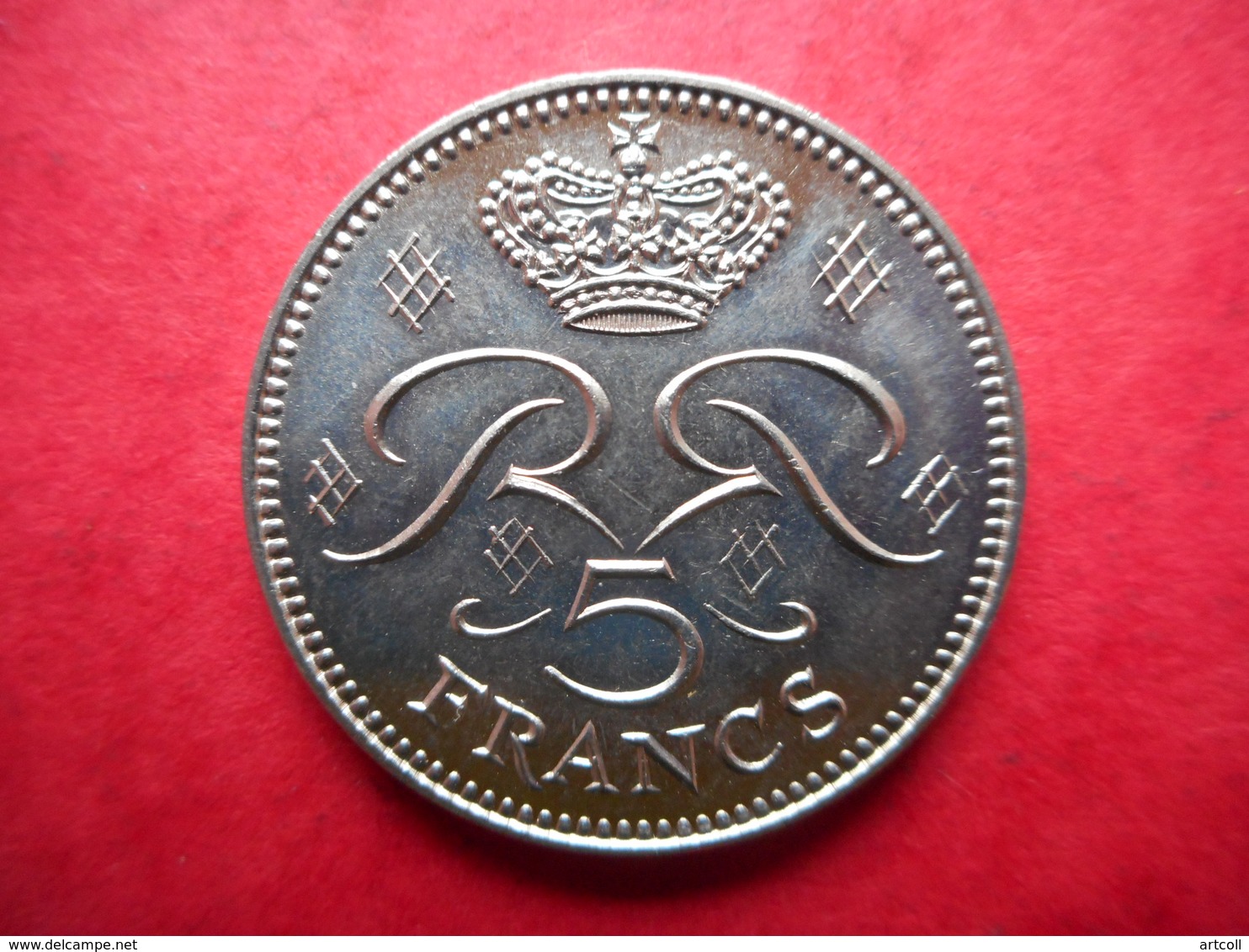 Monaco 5 Francs 1971 Rainier III - 1960-2001 Nouveaux Francs