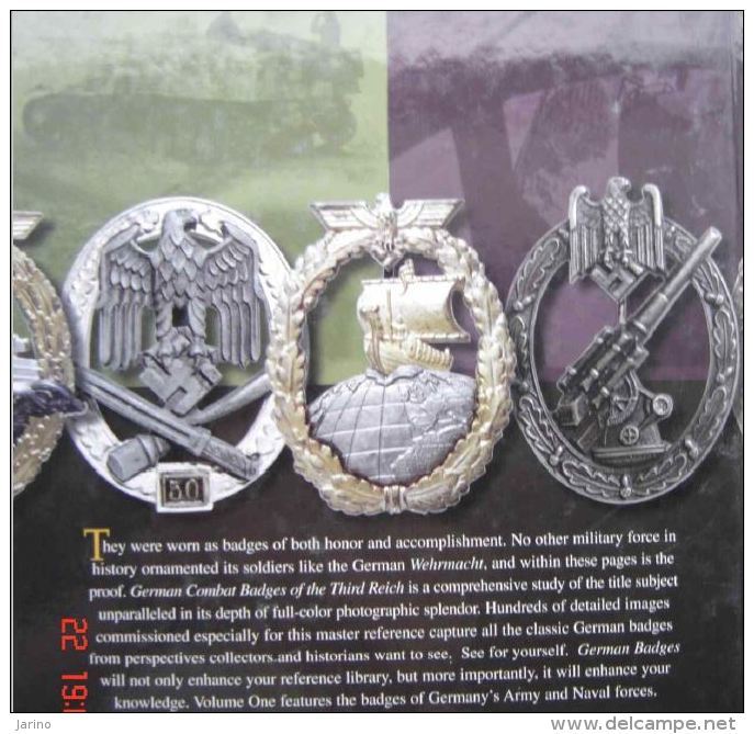 German Combat Badges Of The Third Reich 1, Heer & Kriegsmarine, 452 Seiten Auf DVD, - Germany