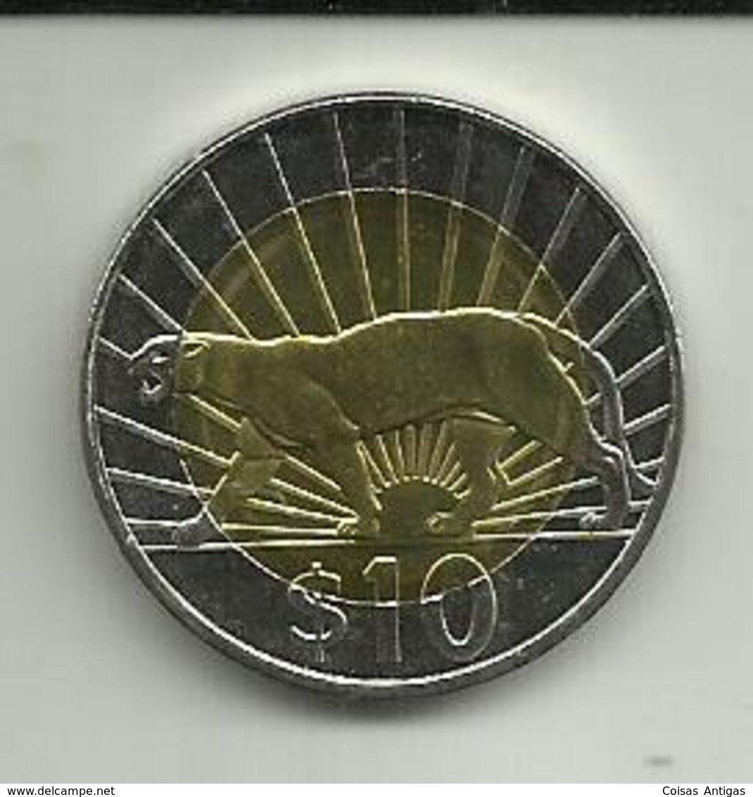 10 Pesos 2015 Uruguay UNC - Uruguay