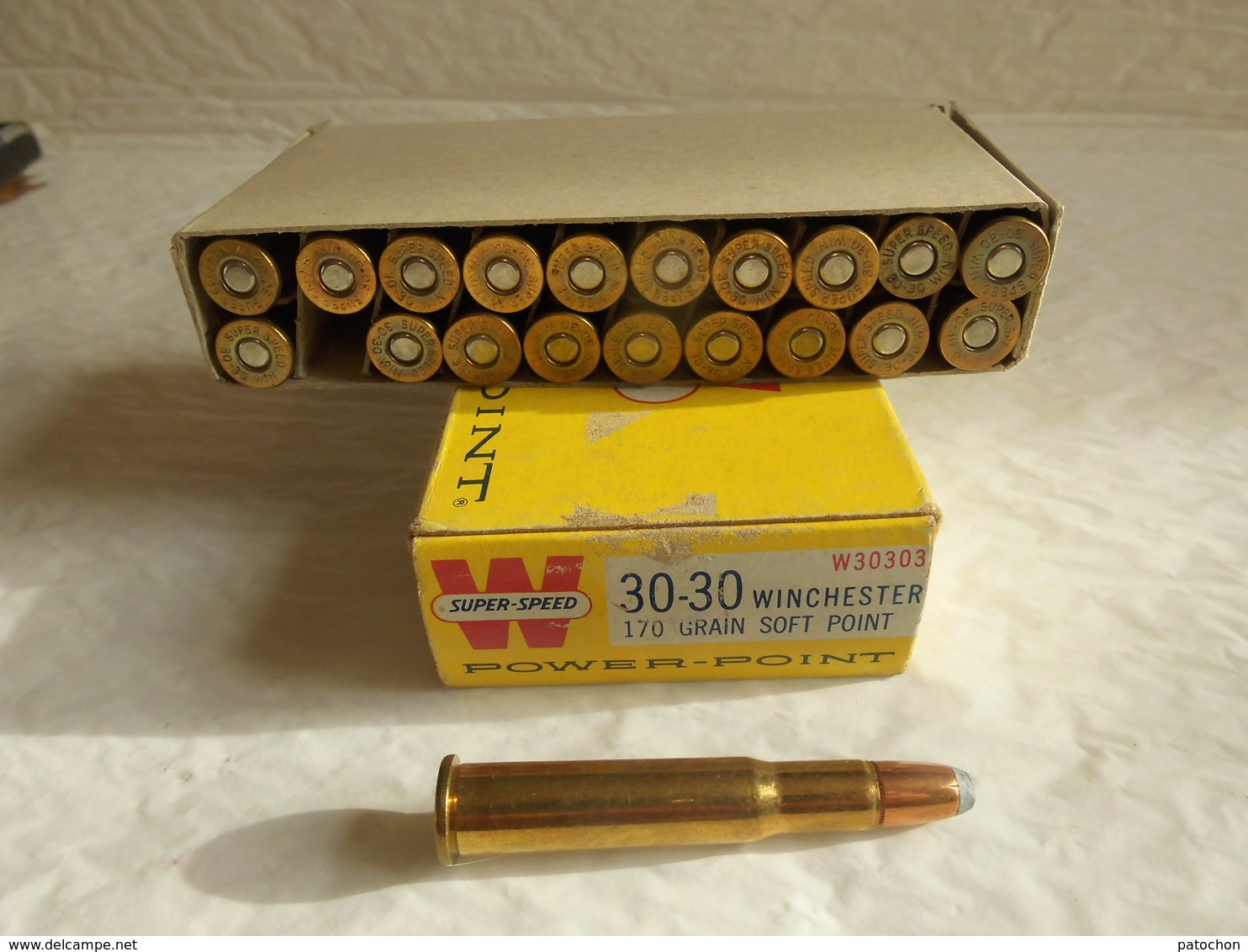3 Boites De 20 Balles 170 Grains Winchester Super Speed Power Point 30 / 30 USA. - Decotatieve Wapens
