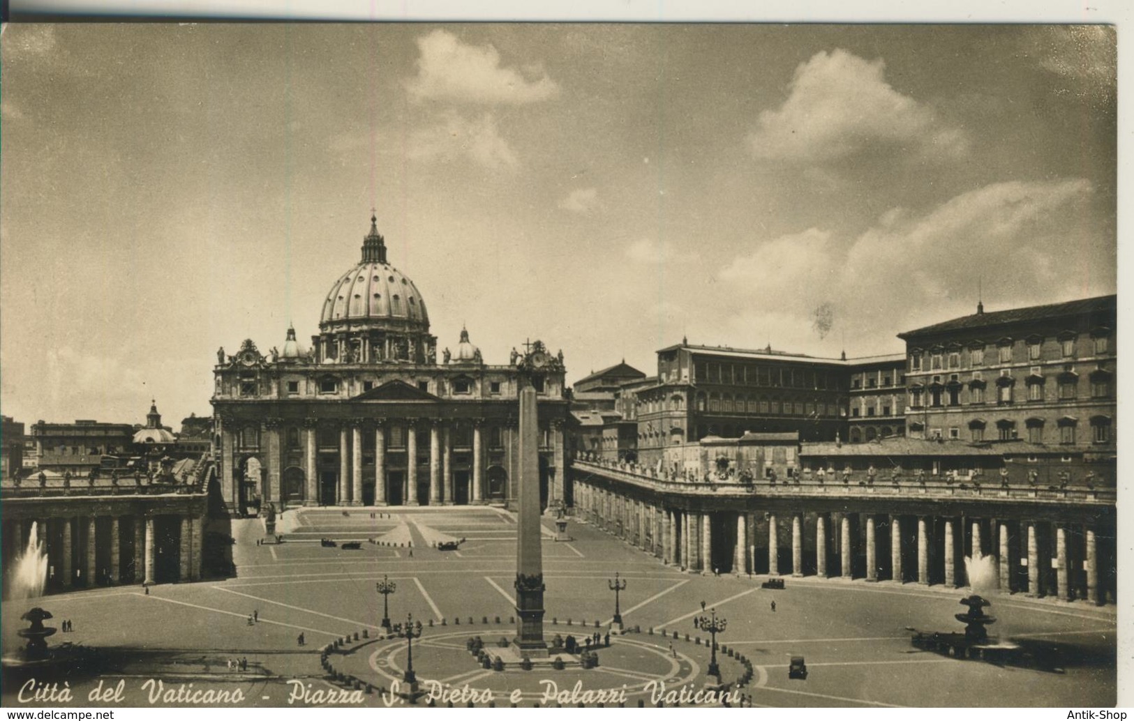 Citta Del Vaticano -- Piazza S. Pietro E Palazzi Vaticani V. 1960   (2476) - Vatican