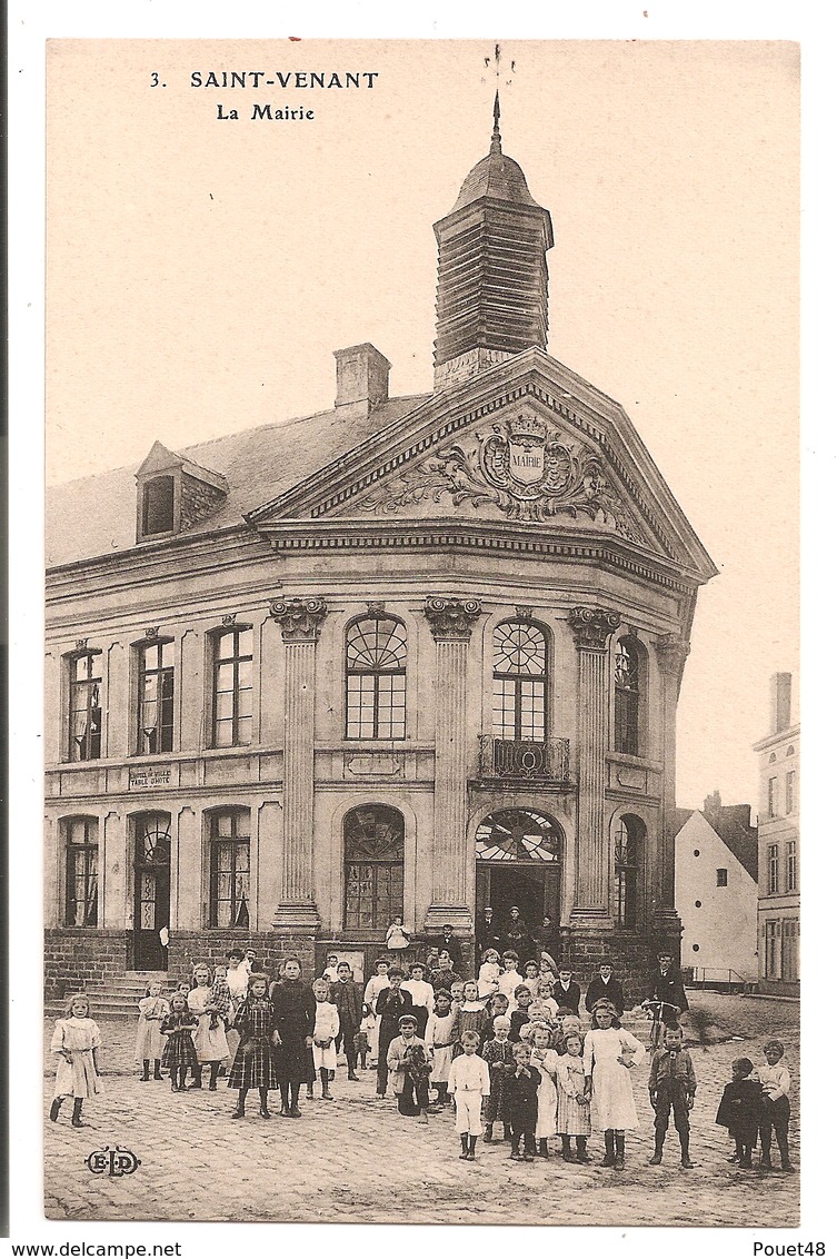 62 - SAINT VENANT - La Mairie. - Autres & Non Classés