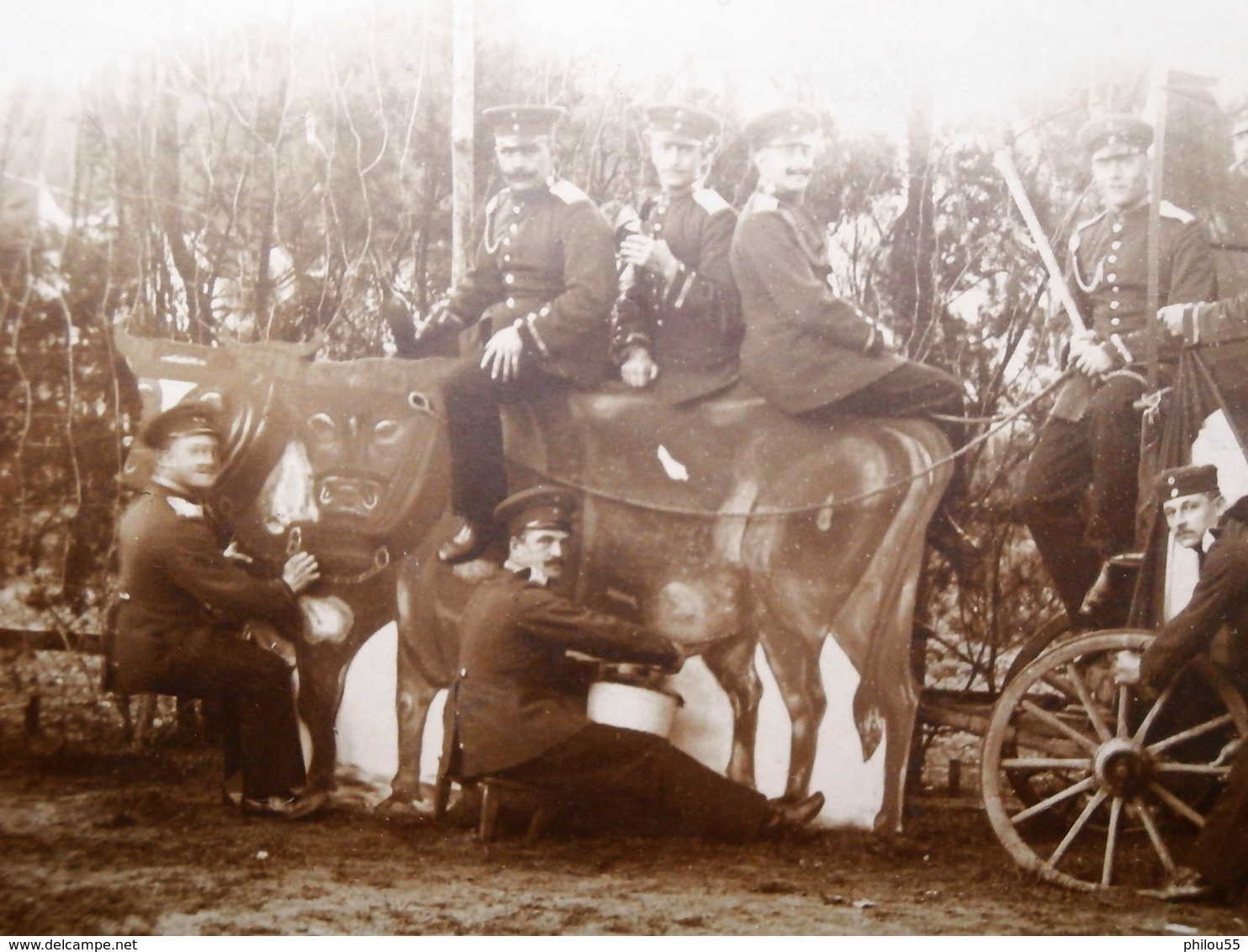 Carte Photo Montage  Soldats Allemands - Guerre 1914-18